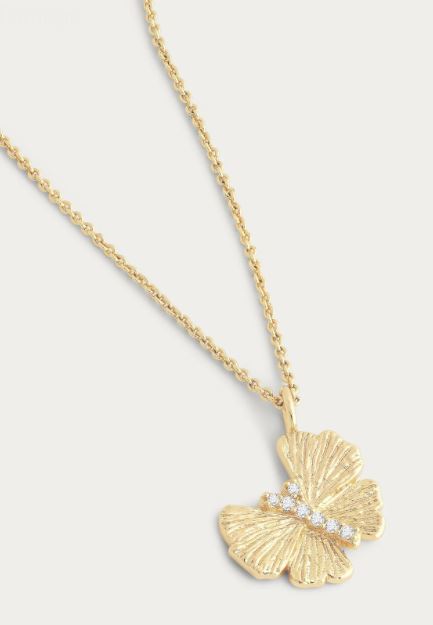 Butterfly Gold Necklace