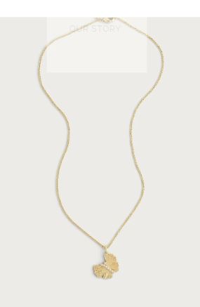 Butterfly Gold Necklace
