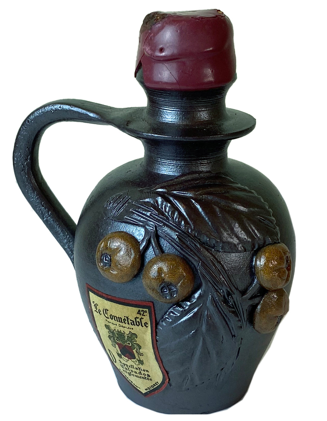 Vintage French Calvados Bottle