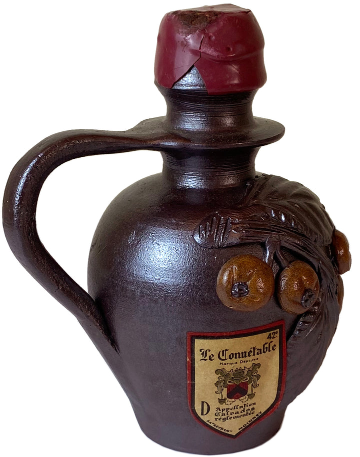 Vintage French Calvados Bottle