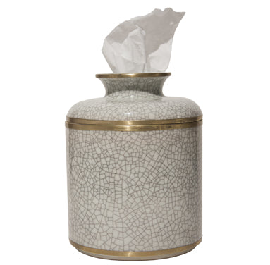 Porcelain Tissue Box