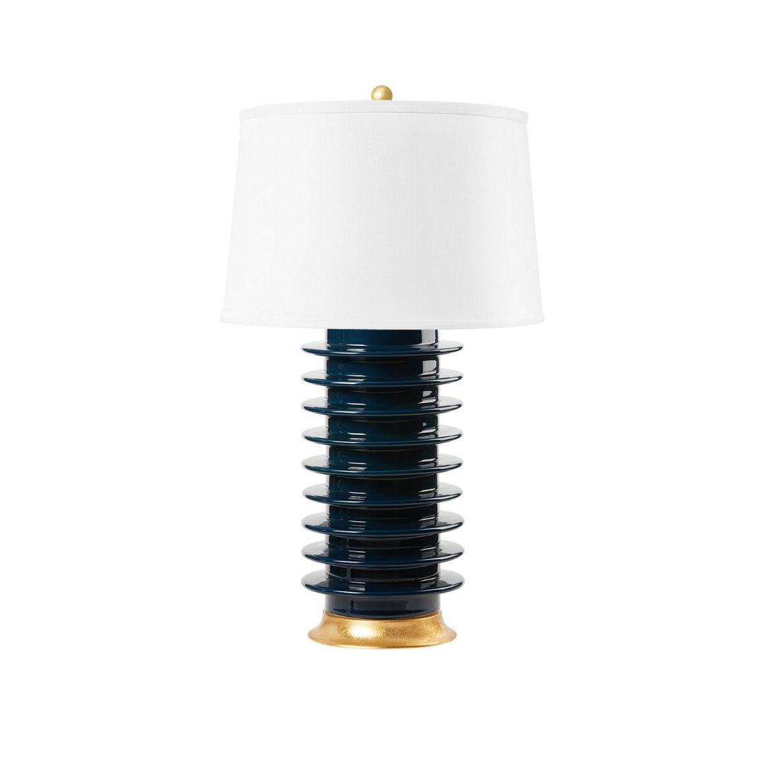 Navy Electra Lamp