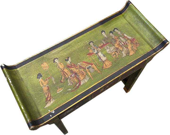 Vintage Hand-Painted Alter Table