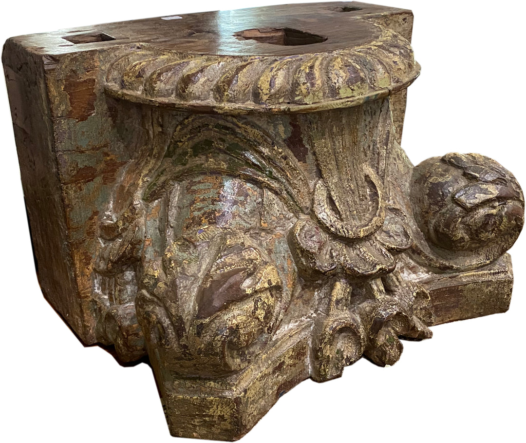 Vintage Teak Half Capital