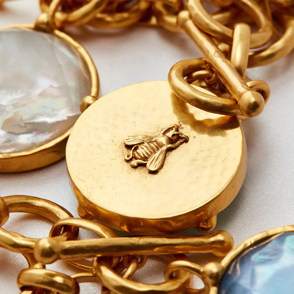 Honey Bee Statement Necklace