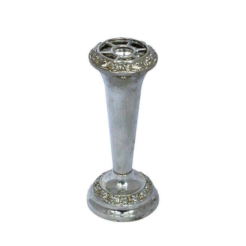 English Silver Plate Posy or Bud Vase