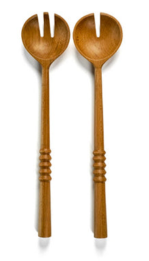 Wood Salad Servers