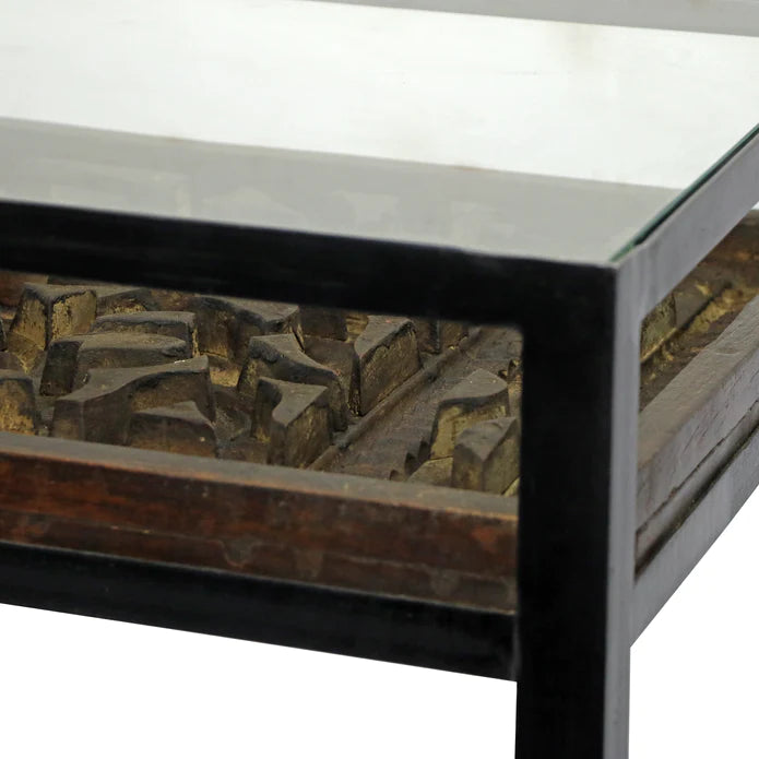 Vintage Concrete Mold Console Table