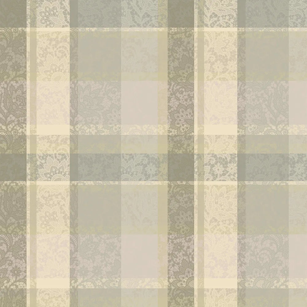 Mille Hortensias Naturel Table Cloth, Coated Cotton