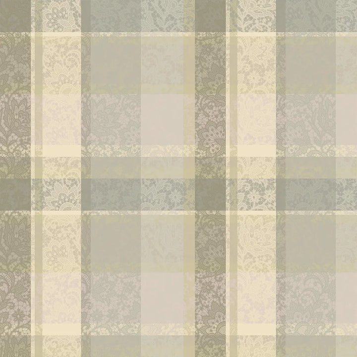 Mille Hortensias Naturel Table Cloth, Coated Cotton