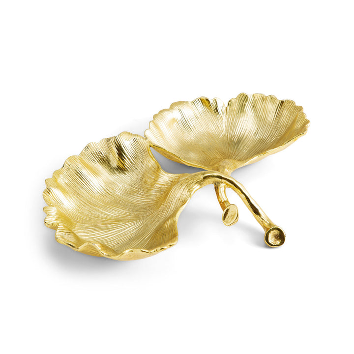 New Leaves Ginko Double Dish