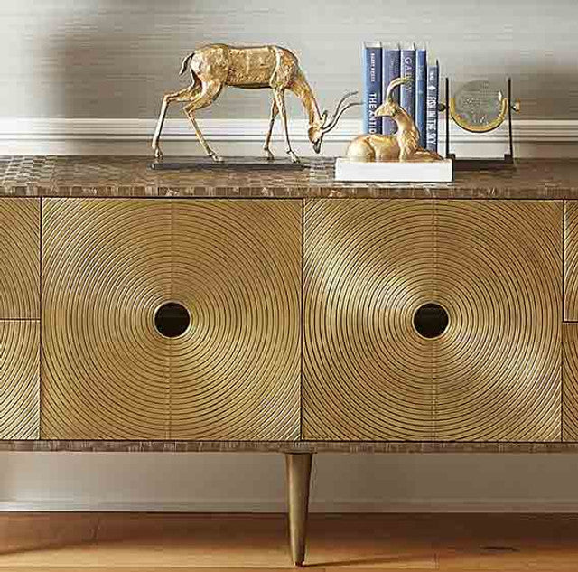 Oryx Curved Horn Statue