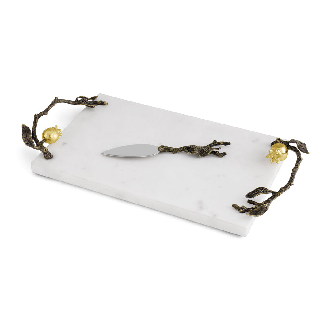 Pomegranate Cheeseboard with Knife - Small