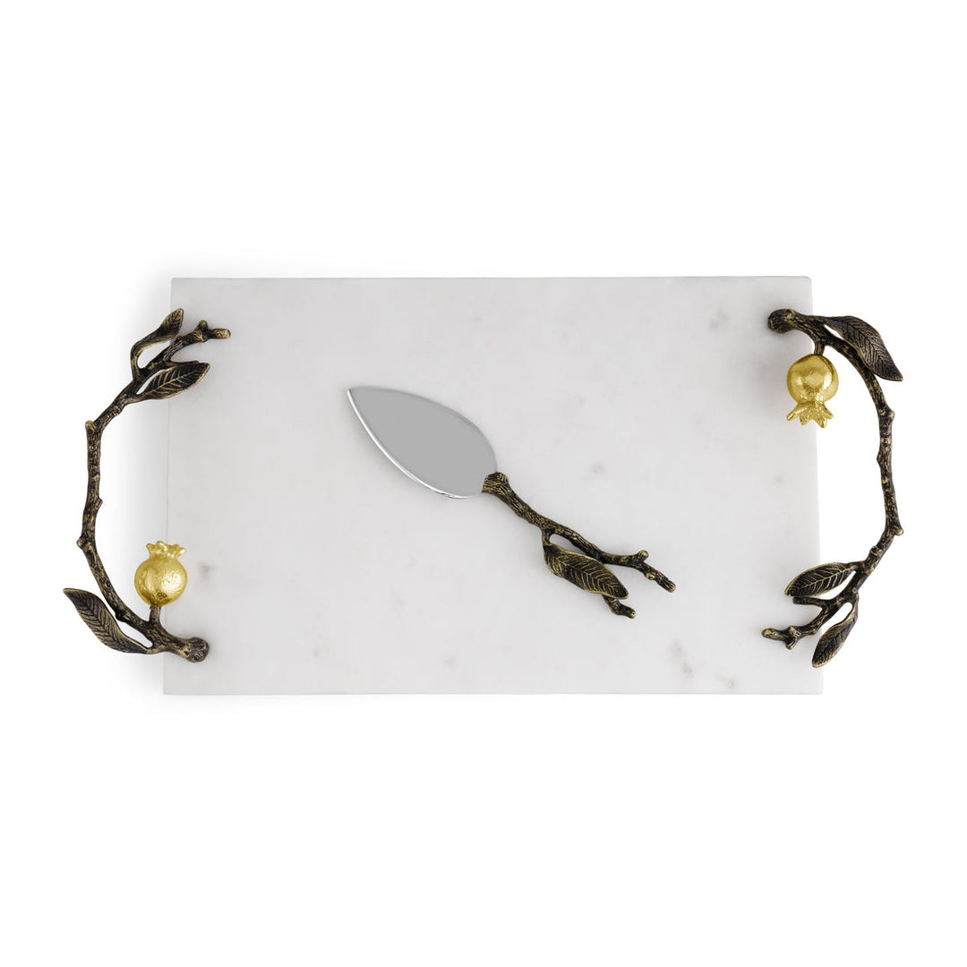 Pomegranate Cheeseboard with Knife - Small