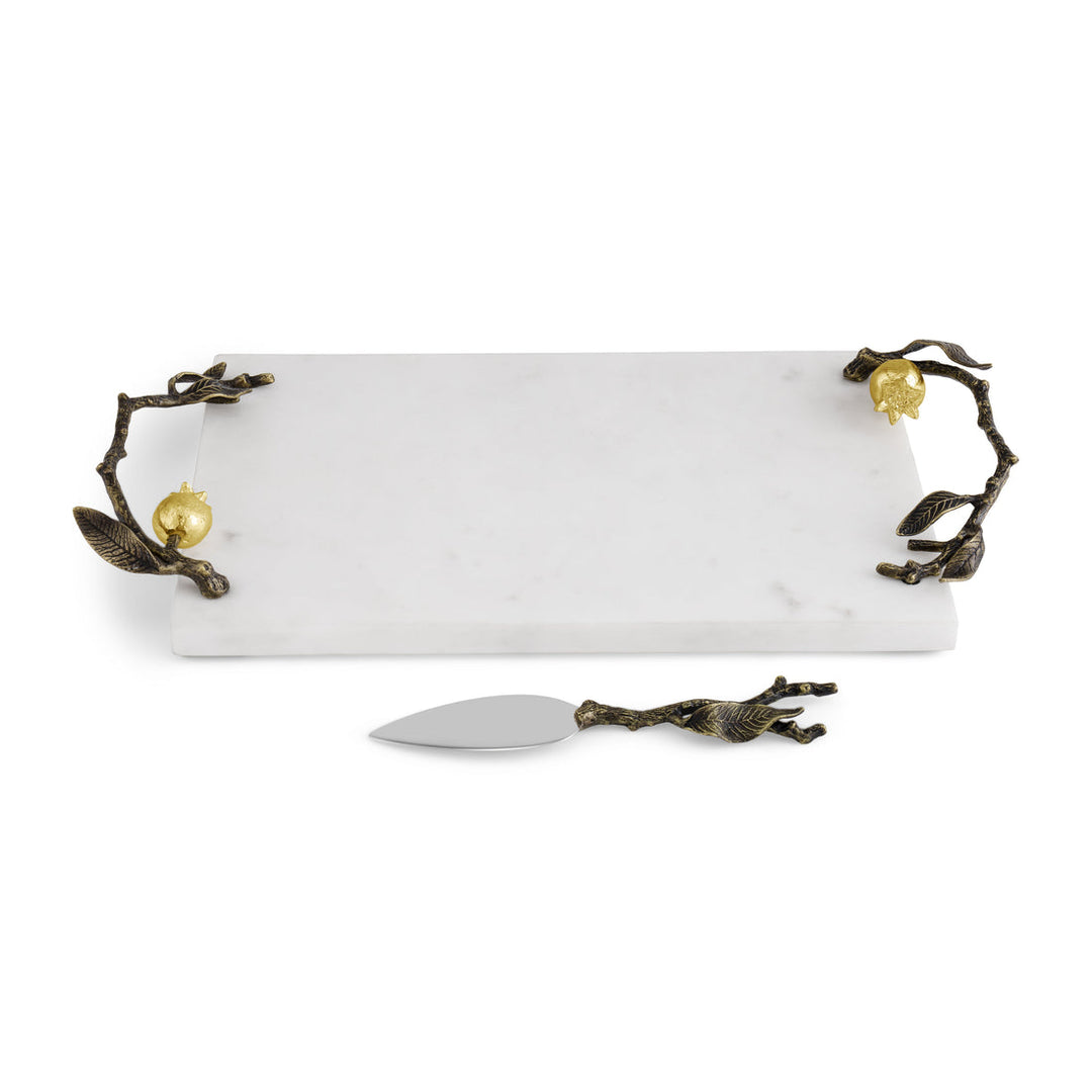 Pomegranate Cheeseboard with Knife - Small