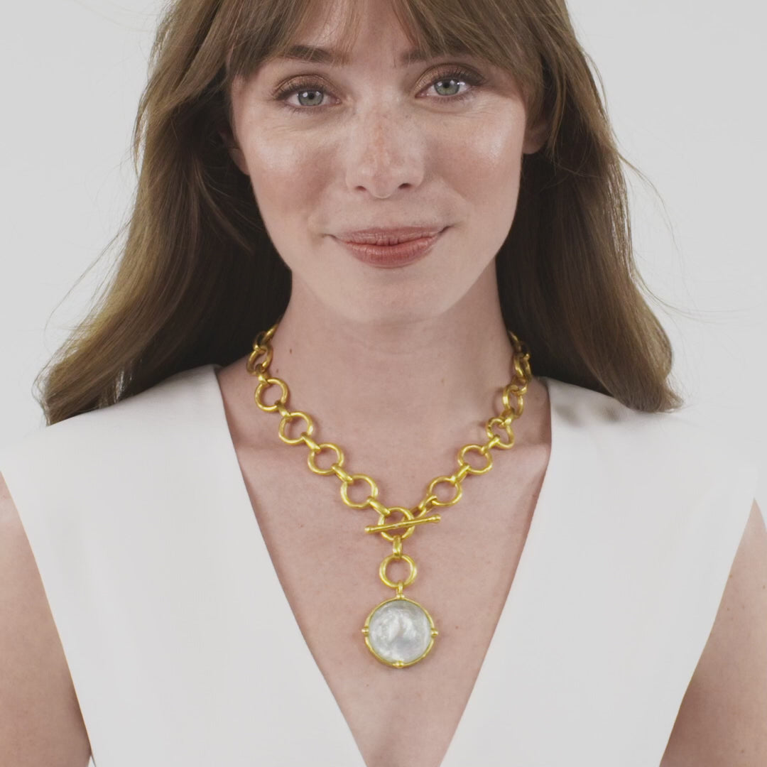 Honey Bee Statement Necklace