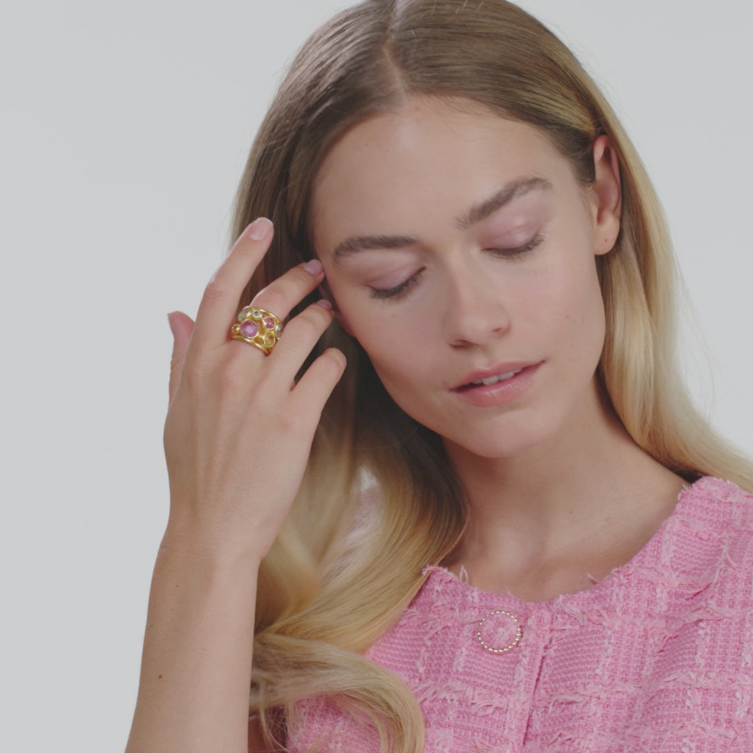 Kaleidoscope Statement Ring