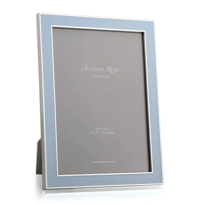 Enamel & Silver Frame
