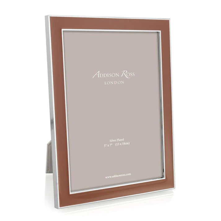 Enamel & Silver Frame