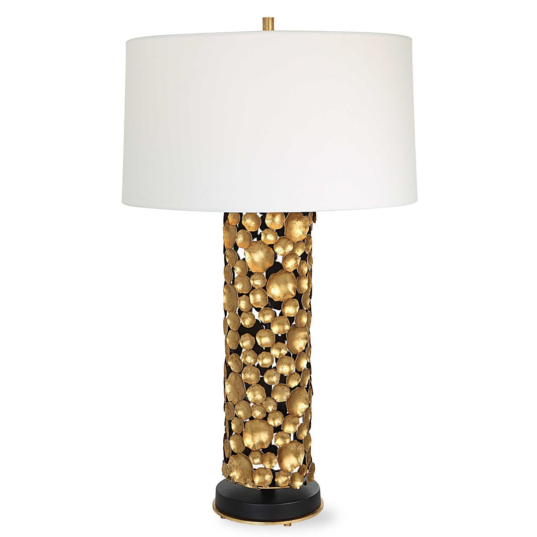 Gilded Lotus Lamp