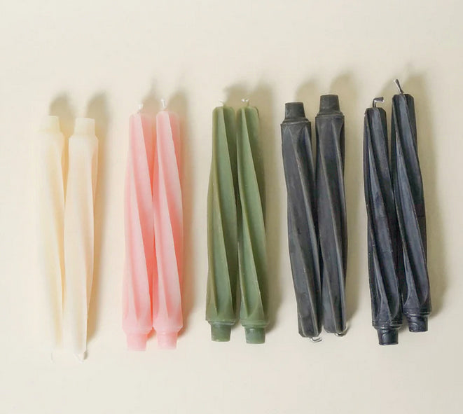 Twist Taper Candle Set/2