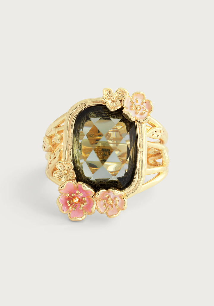 Wildflowers with Stone Ring