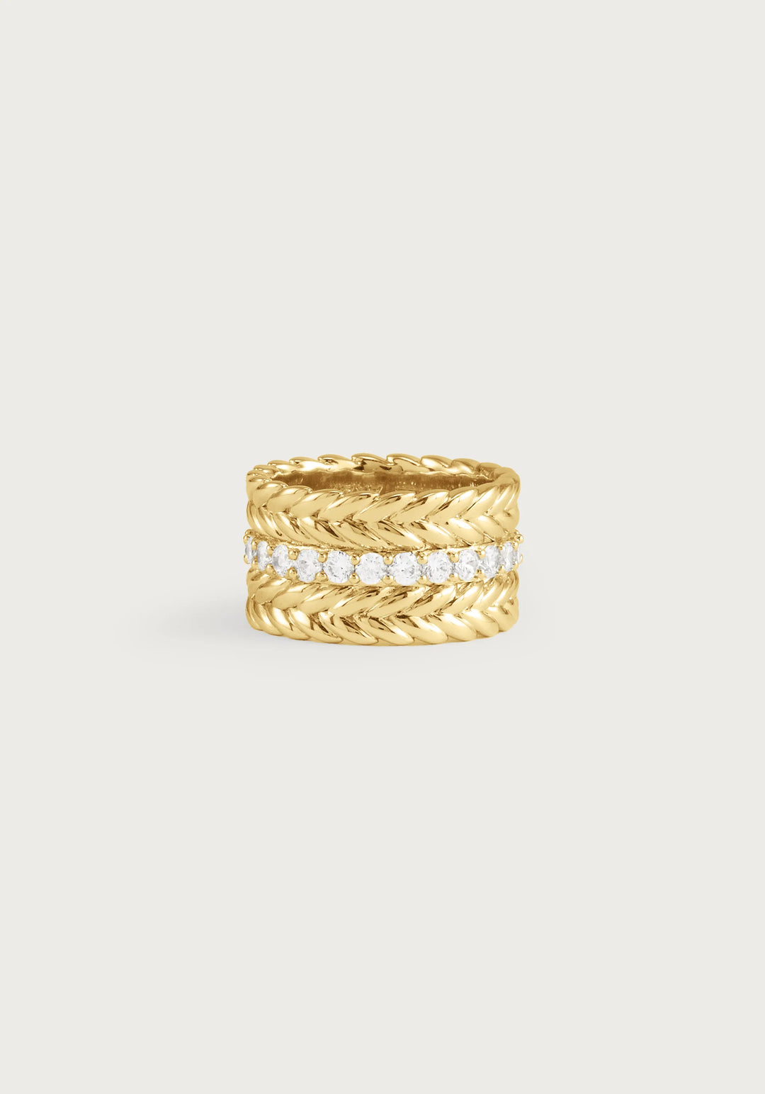 Cheval Chain Stack Ring