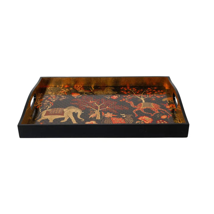 Le Jardin de Mysore Lacquer Tray