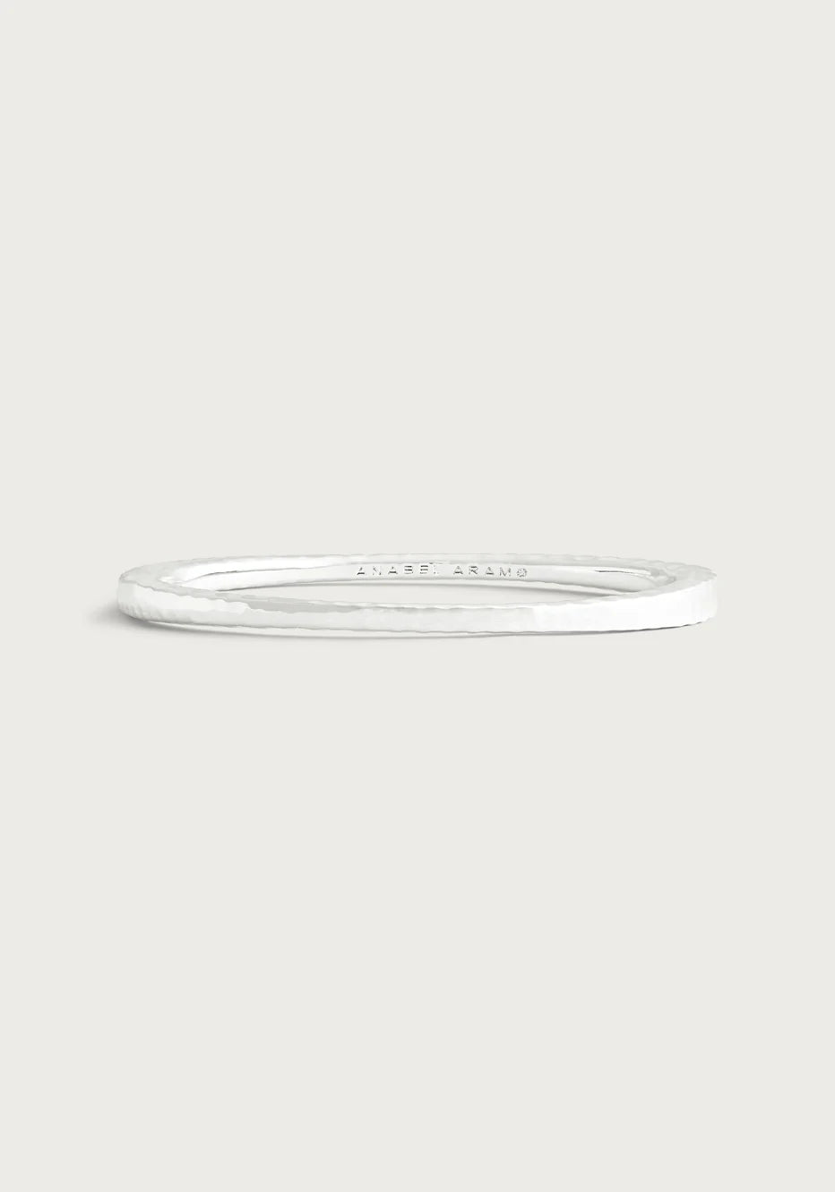 Farrier Hinged Bangle - Silver