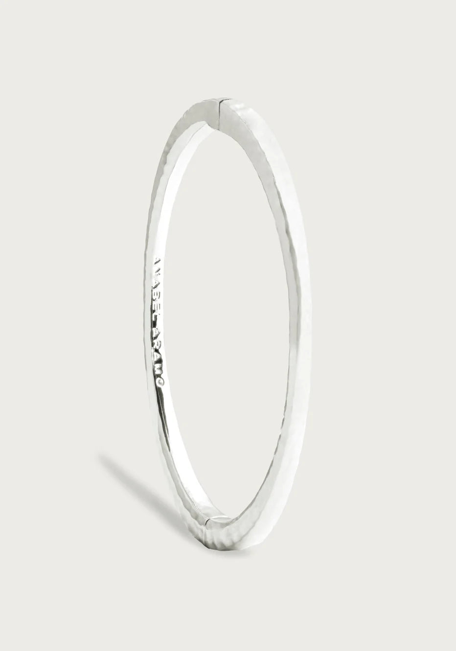 Farrier Hinged Bangle - Silver