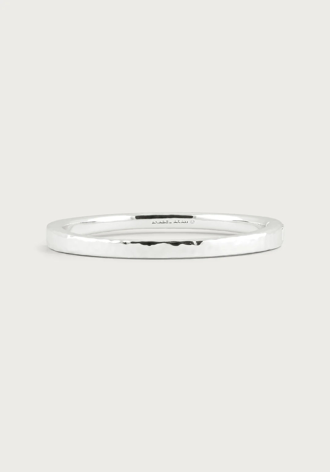 Farrier Hinged Bangle - Silver
