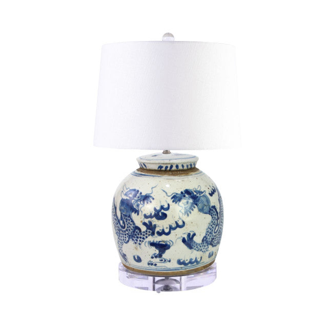 Ming Dragon Lamp