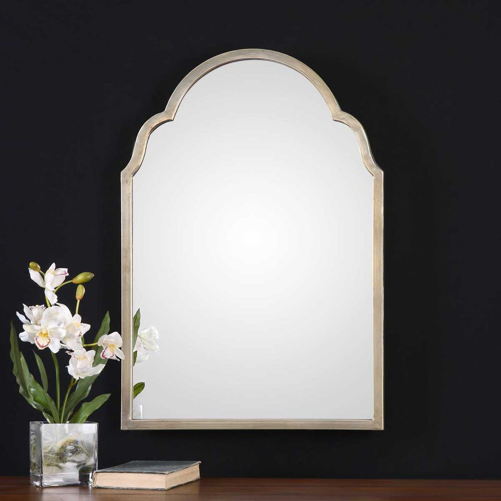 Camille Champagne Silver Mirror