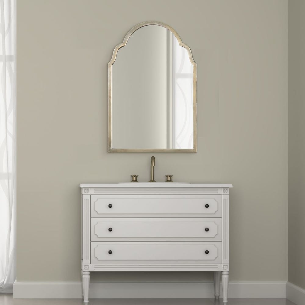 Camille Champagne Silver Mirror