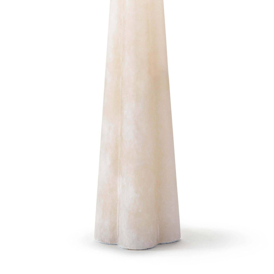 Quatrefoil Alabaster Table Lamp