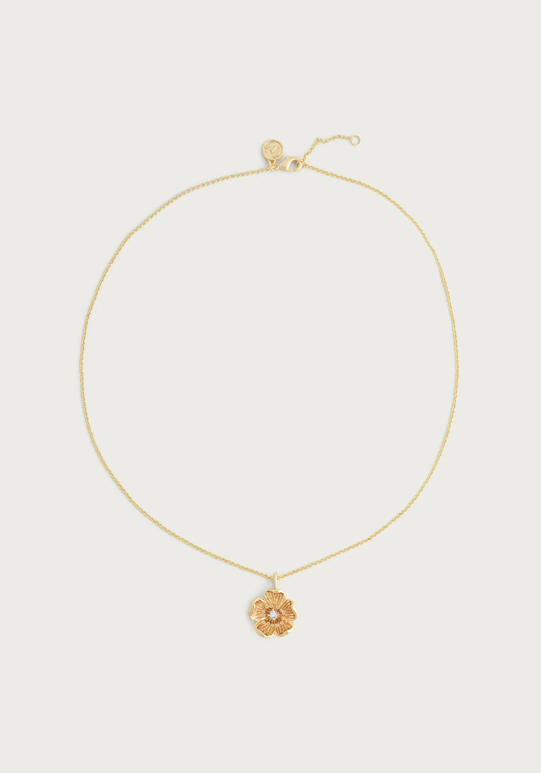 Wildflowers Gold Pendant Necklace