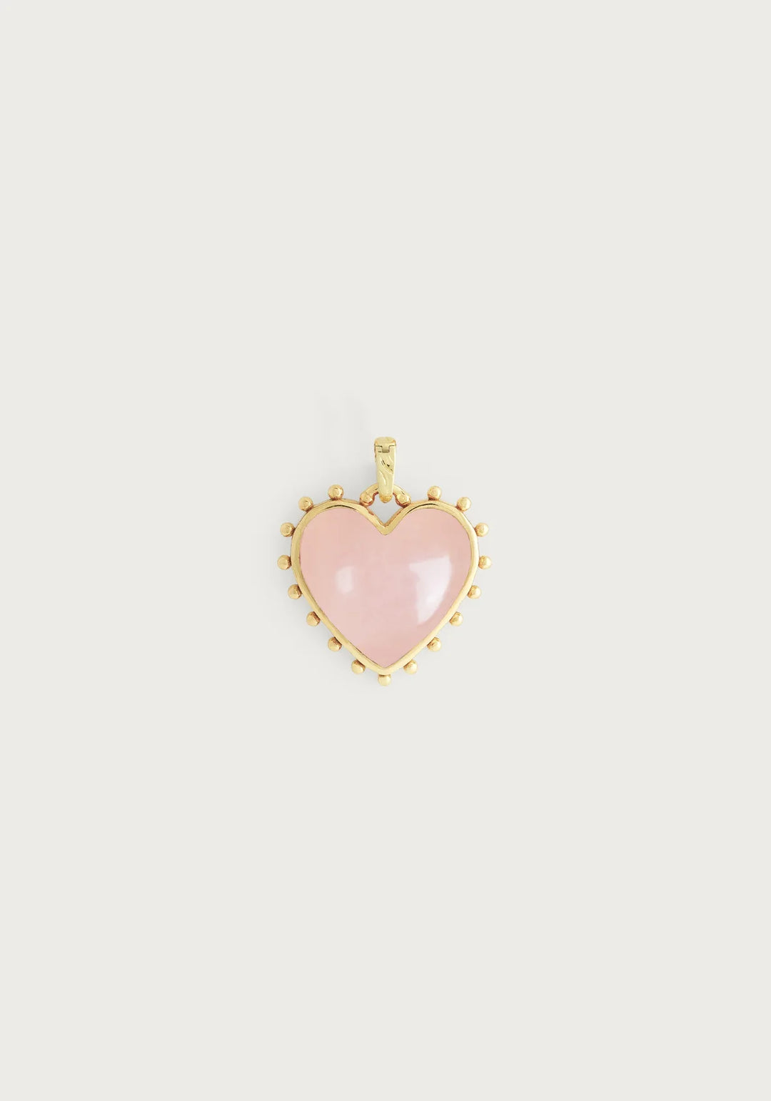 Heart with Stone Charm