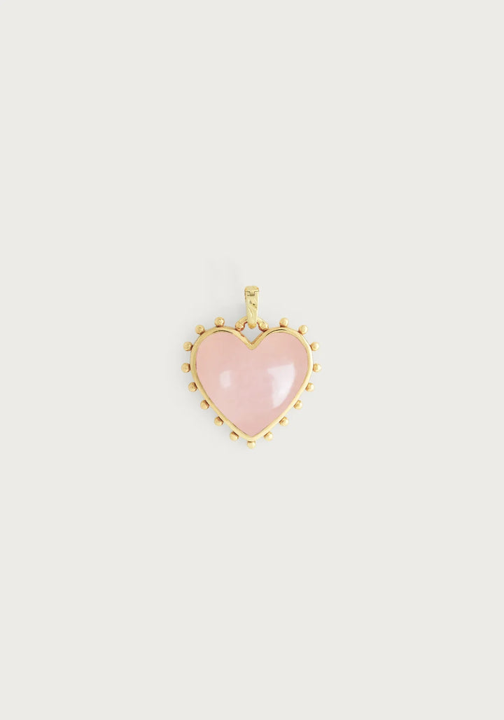 Heart with Stone Charm