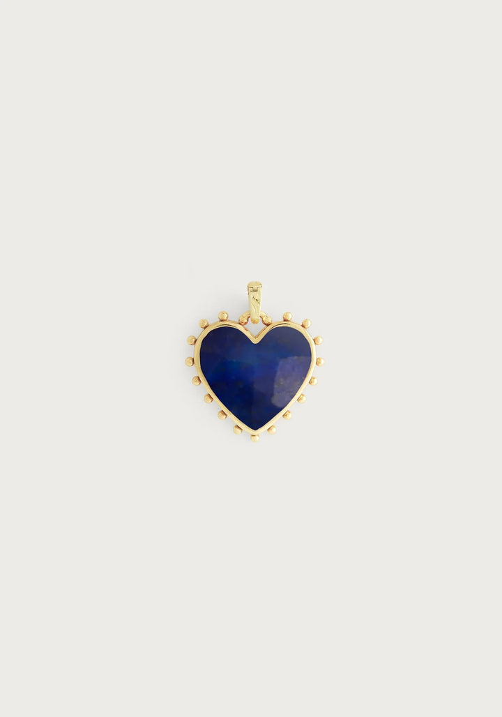 Heart with Stone Charm