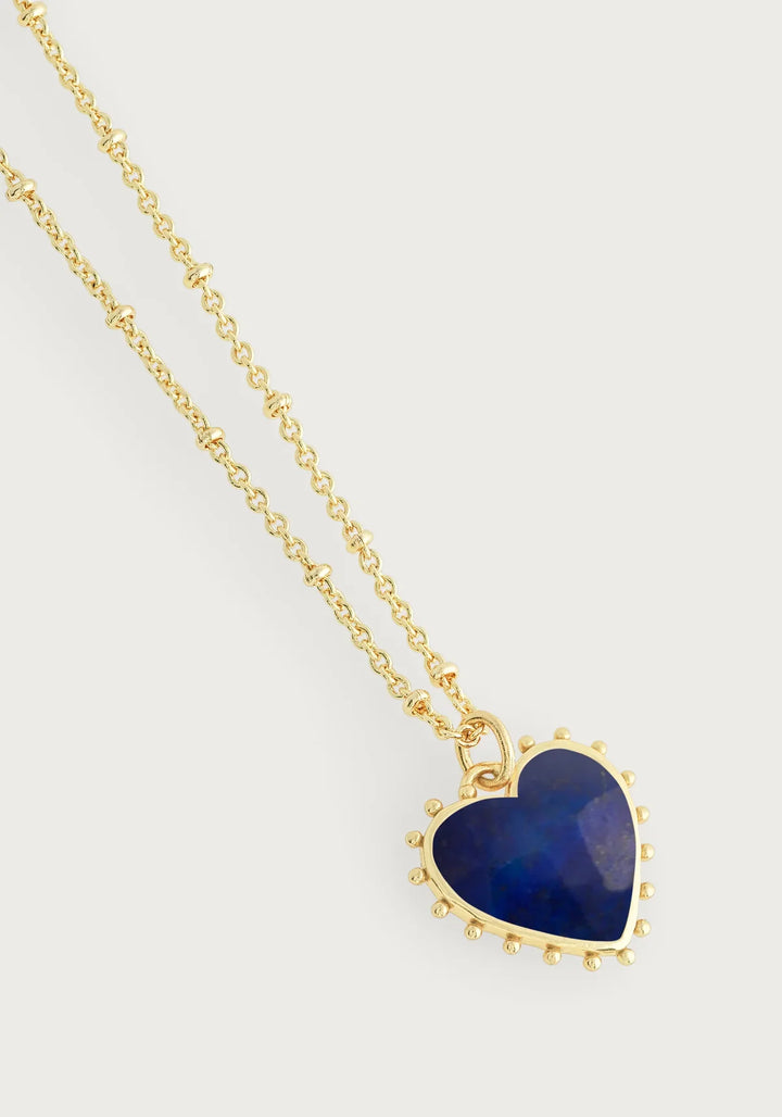 Heart with Stone Charm