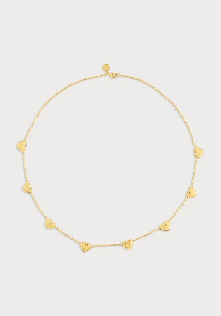 Heart Station Necklace