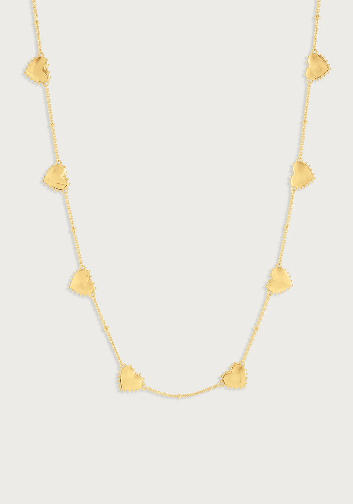 Heart Station Necklace