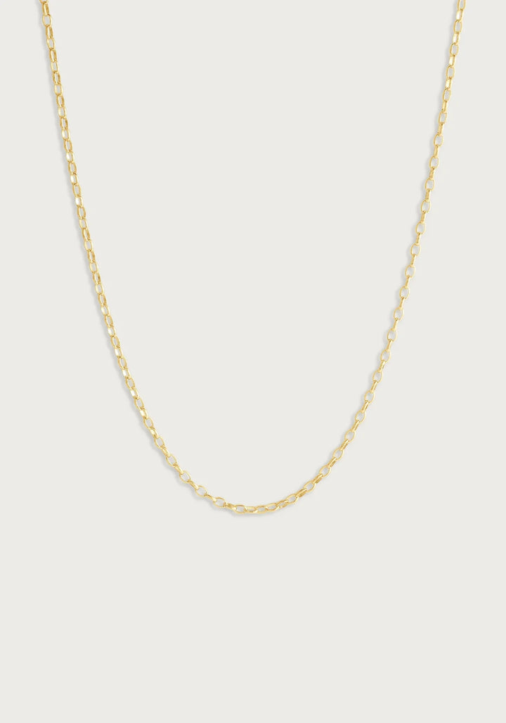 Pendant Chain Necklace-Gold