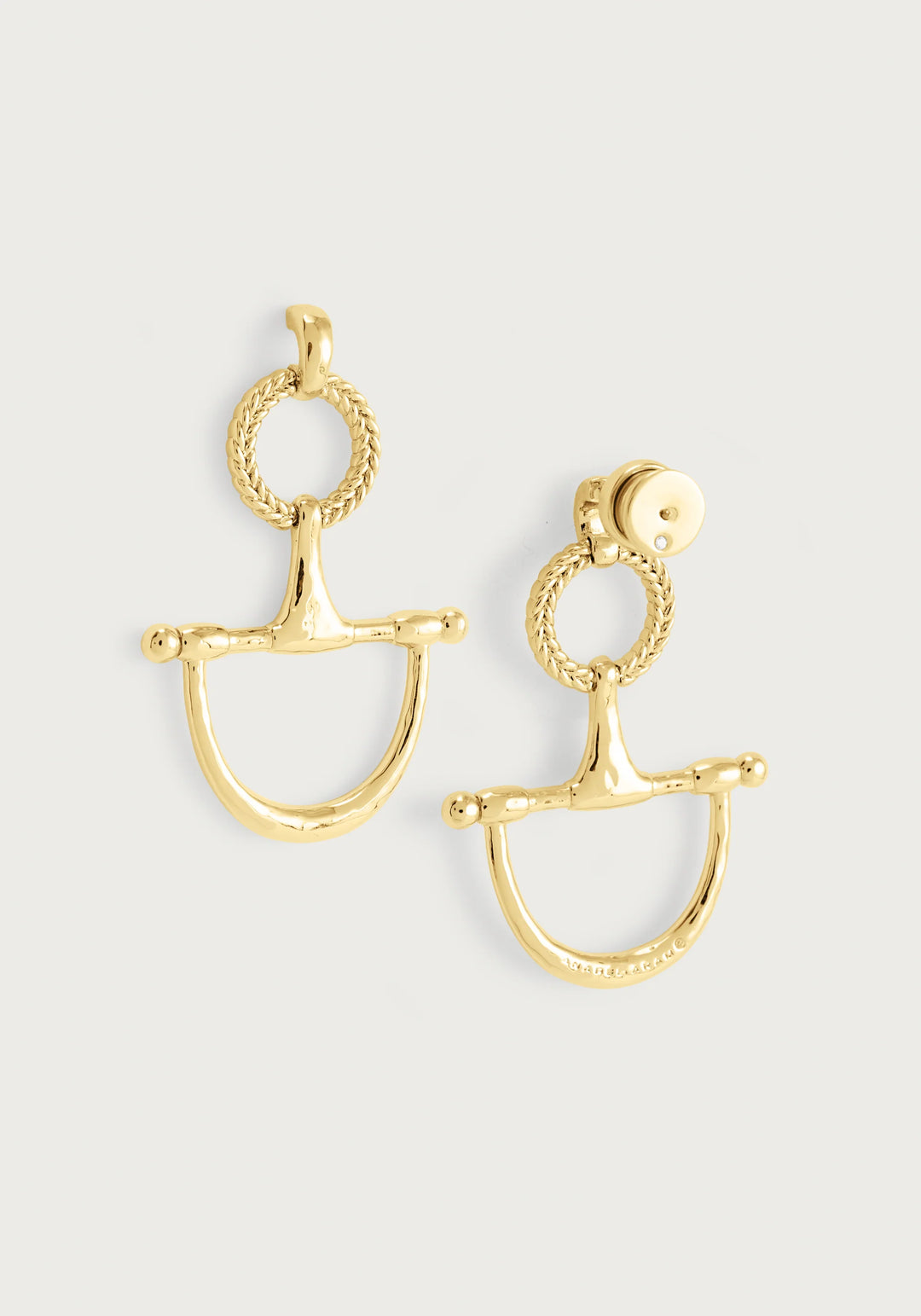 Cheval Bit Drop Earrings