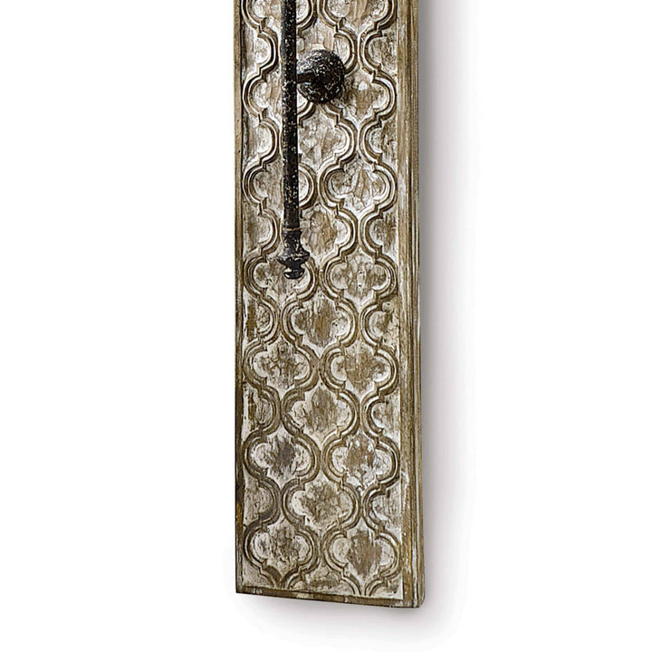 Carved Theater Panel Sconce