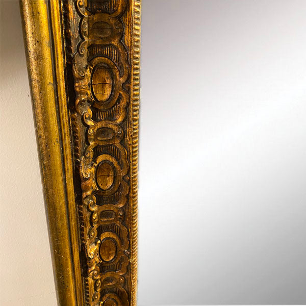 Early 20th Century Oversize French Gilt Mirror