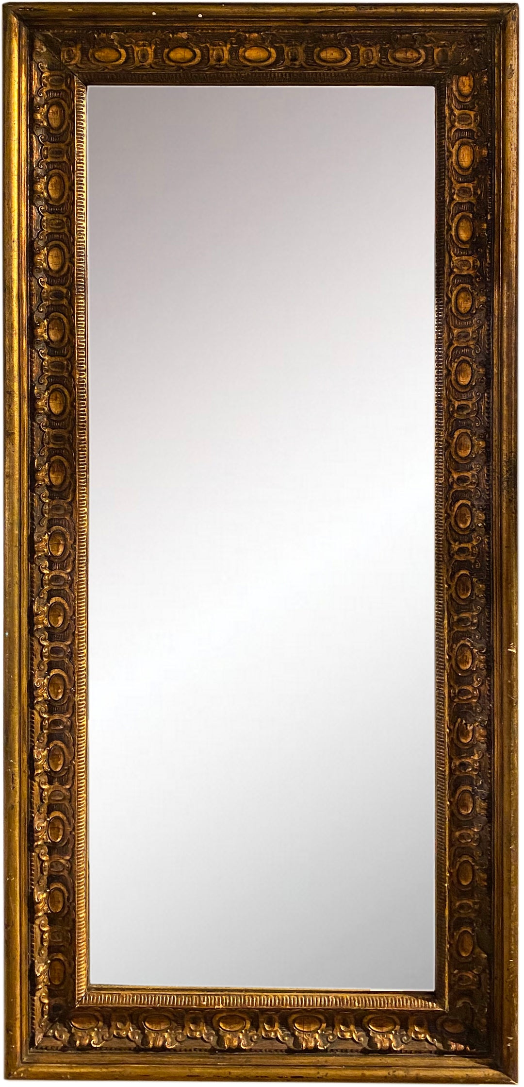 Early 20th Century Oversize French Gilt Mirror