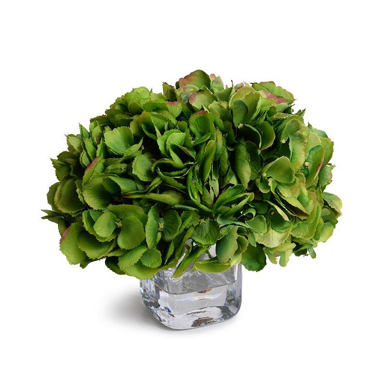 Hydrangea in Cube Vase