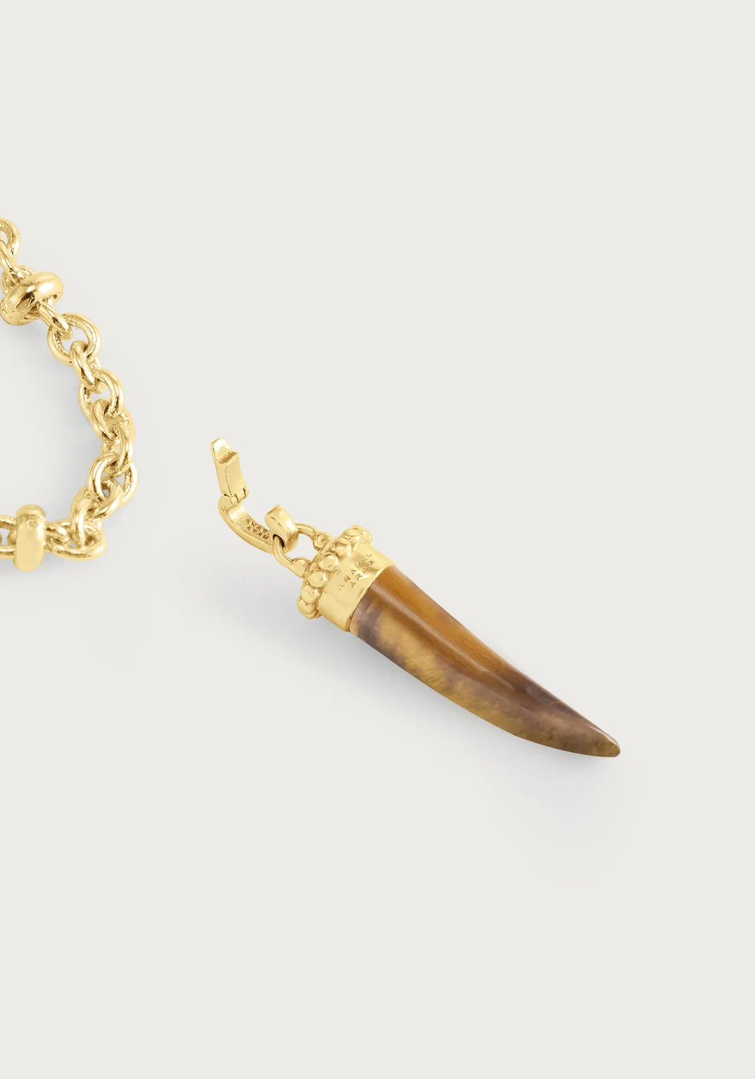 Forza Stone Horn Charm