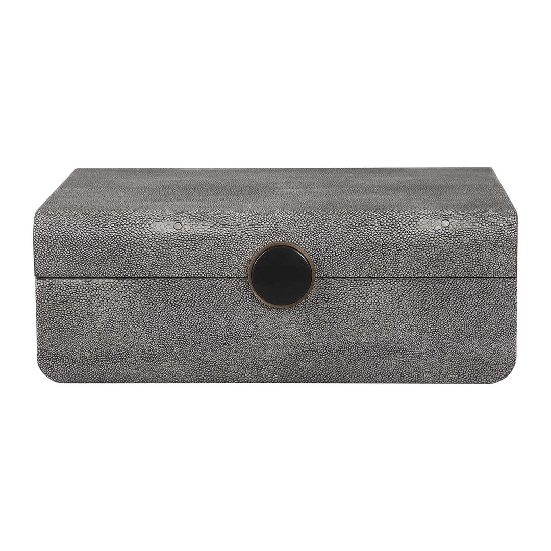 Grey Shagreen Box